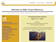 Tablet Screenshot of nnecprayerministries.com